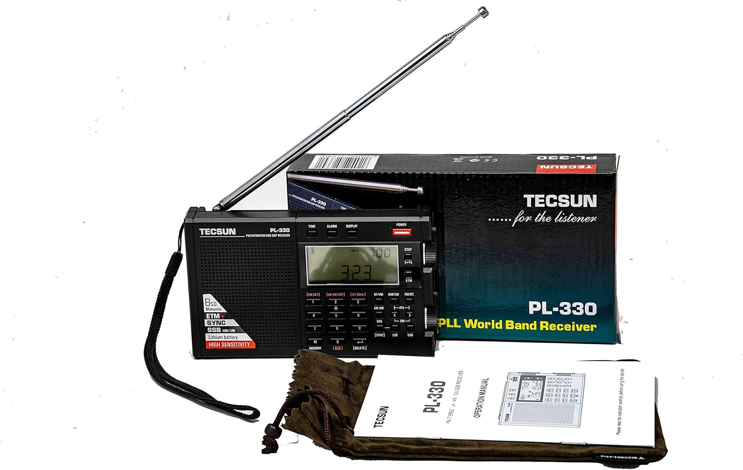 Tecsun Digital PL330 AM/FM/LW/SW Worldband Radio with Single Side Band Receiver - Image 5