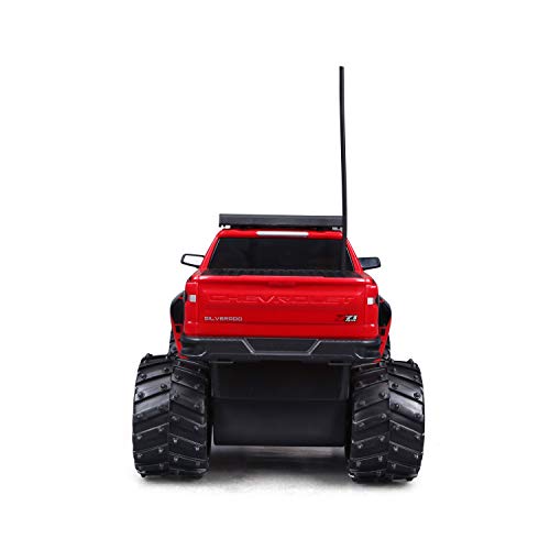 Maisto Tech R/C 1:16 Scale 2.4 GHz Off Road 2019 Chevrolet Silverado, Red - Image 3