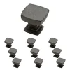 franklin brass p29542k-si-b soft iron webber kitchen cabinet hardware knob with 1-1/8-inch diameter, 10 pack