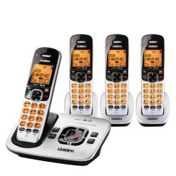Uniden Dect 6.0 Expandable 4 Handset Cordless Phone with Digital Answering…