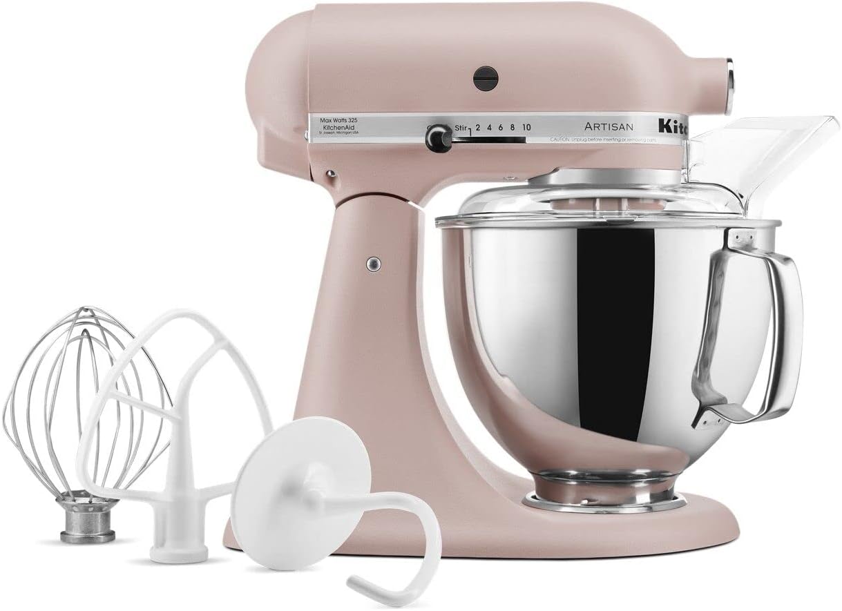 KitchenAid Artisan Series 5 Quart Tilt Head Stand Mixer with Pouring Shield KSM150PS, Cast Iron - Image 63