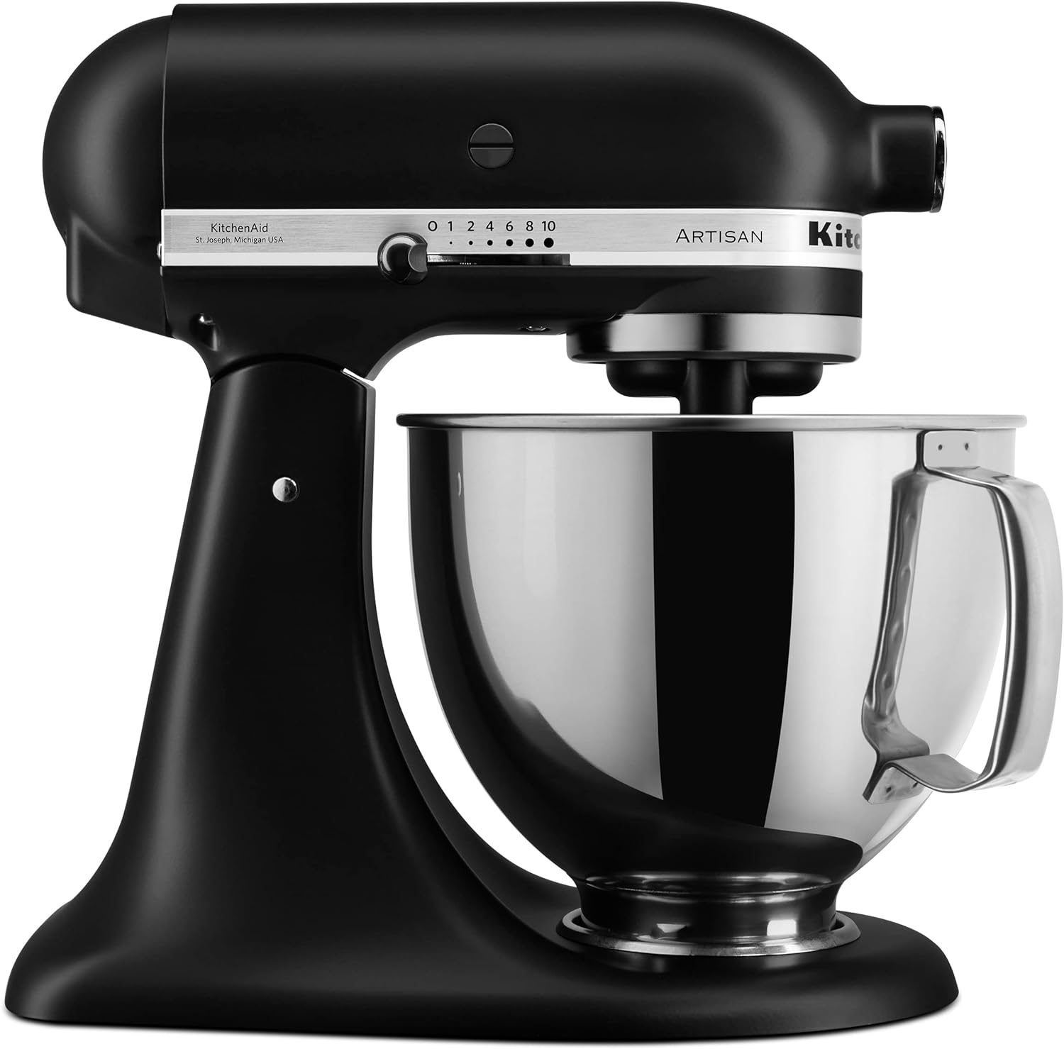 KitchenAid Artisan Series 5 Quart Tilt Head Stand Mixer with Pouring Shield KSM150PS, Cast Iron - Image 26