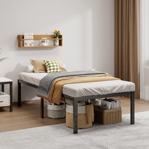 Metal Bed Frame Full Size – 14 Inch Heavy-Duty Full Platform Bed Frame No Box Spring Needed, Easy Assembly, Noise-Free, Sturdy Mattress Foundation, Underbed Storage Space - Image 24