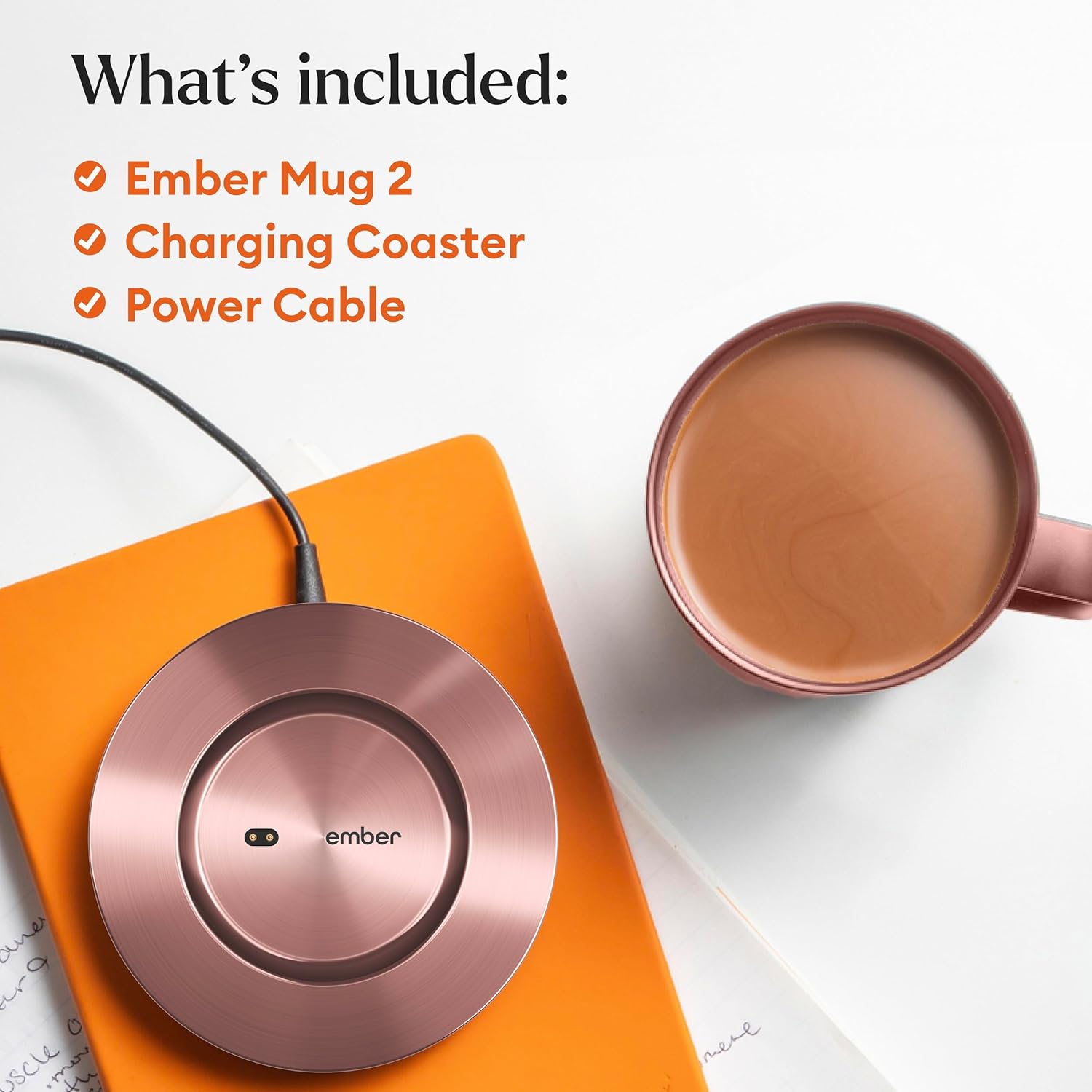 Ember Temperature Control Smart Mug 2, 14 Oz, App-Controlled Heated Coffee Mug with 80 Min Battery Life and Improved Design, White - Image 84