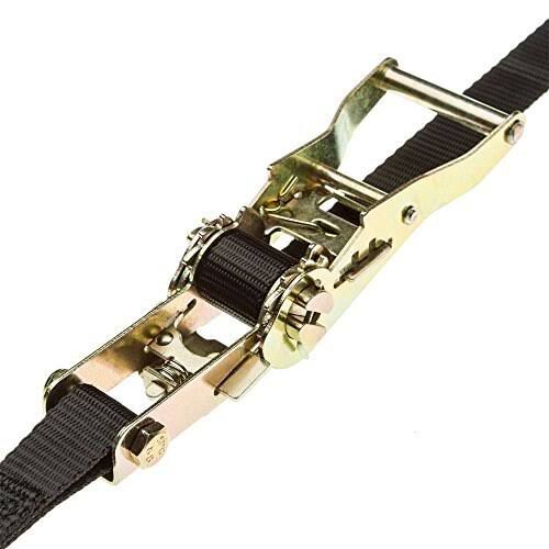 Rage Powersports 2-Pack of ATV or UTV Wheel Anchor Bonnet Ratcheting Tie-Down Straps - Image 6