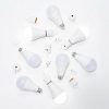 BrightLiving Set of 8 LED Light Bulbs w/ Built in Battery ,Daylight